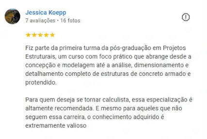 Depoimento de aluno da Pós-Graduação IBEE